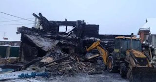 Демонтаж сгоревших зданий в Сарапуле | Сварной-Срл - снос после пожара от 1022 рублей