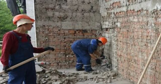 Демонтаж облицовки фасада в Сарапуле - расценка в смете от 562 рублей