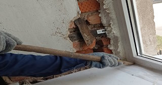 Демонтаж оконных откосов по выгодной цене от 511 руб. в Сарапуле - Сварной-Срл